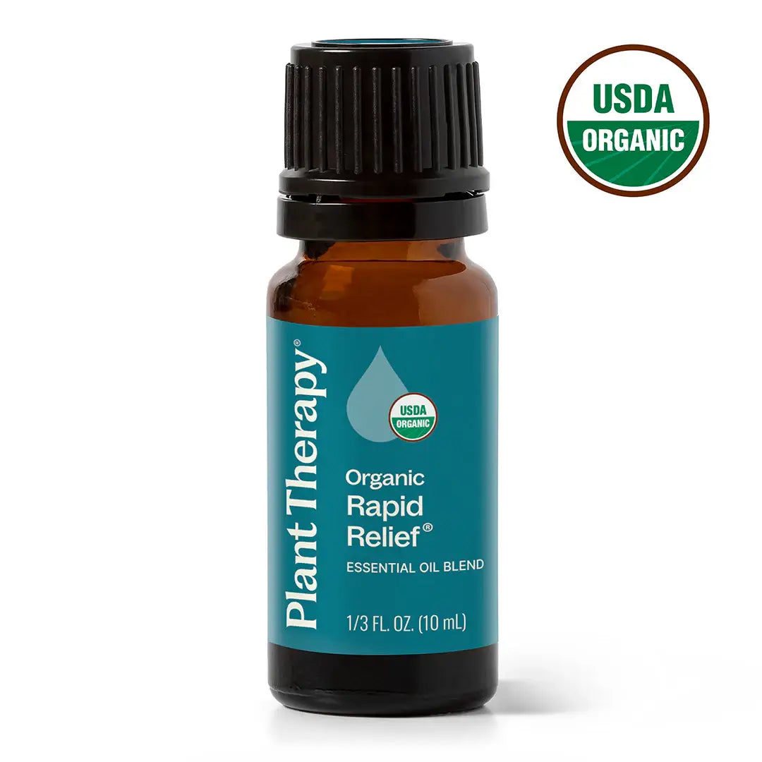 Organic Rapid Relief Essential Oil Blend 10 mL